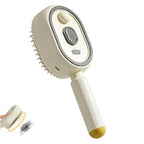 Electric Spray Air Cushion Massage Comb with Self-Cleaning, Anti-Tangle, Anti-Static, Volumizing Functions and Essential Oil Mist Aromatherapy Hair Care