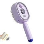 Electric Spray Air Cushion Massage Comb with Self-Cleaning, Anti-Tangle, Anti-Static, Volumizing Functions and Essential Oil Mist Aromatherapy Hair Care